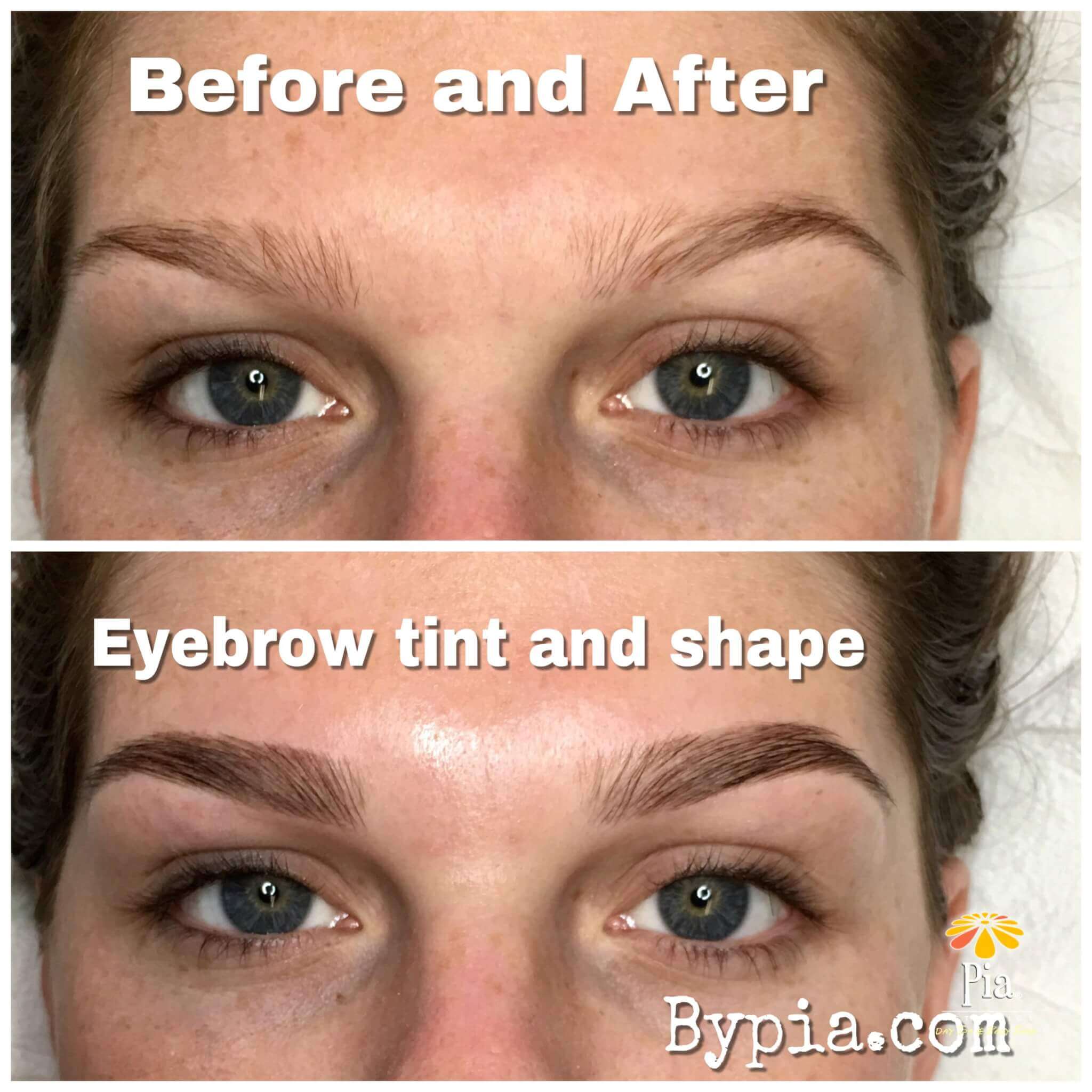 Eyebrow Tinting Pia Day Spa